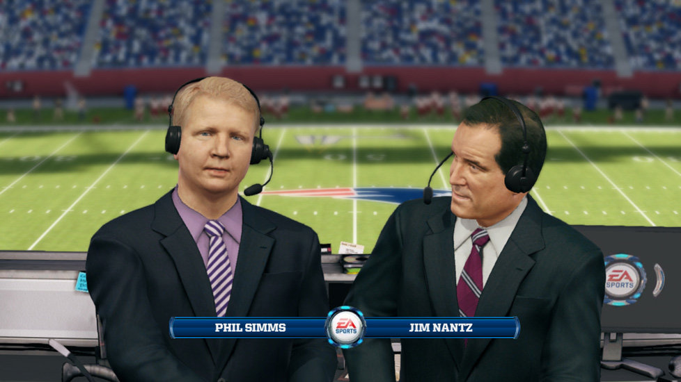 Madden13 Broadcasters - still image - no video playback capabilities